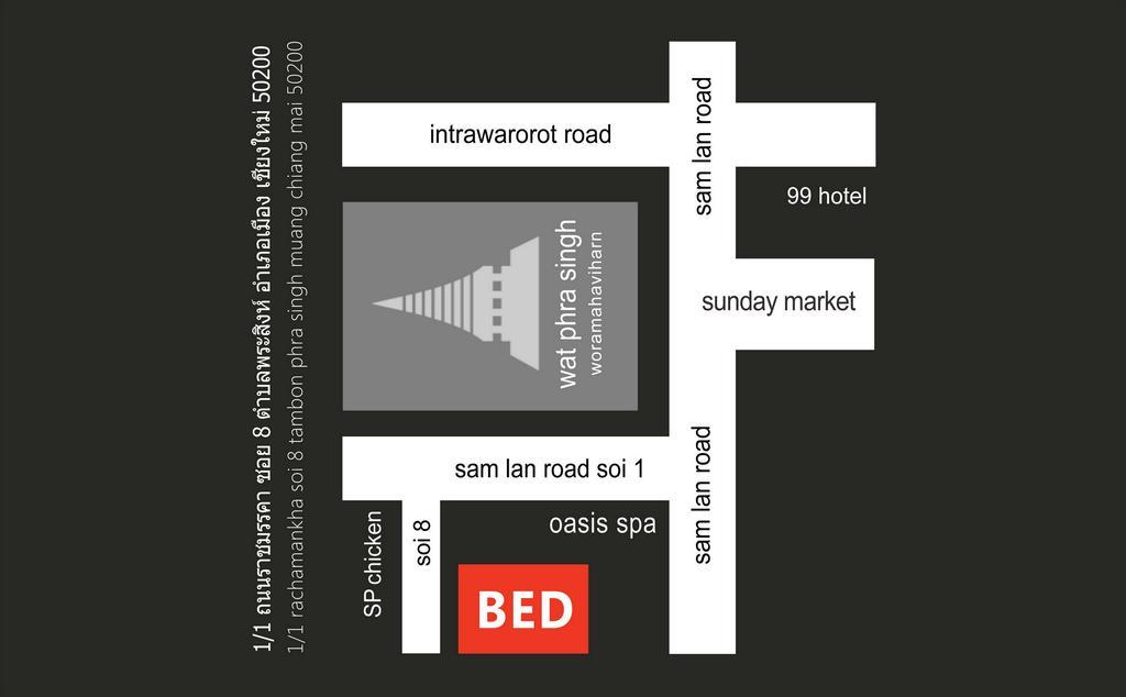 清邁 Bed普拉斯恩-仅供成人入住酒店 外观 照片